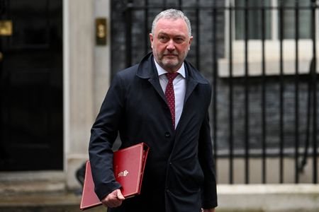 10 Downing Street, on the day of a cabinet meeting,