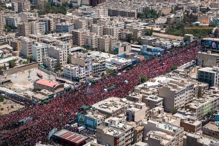 Funeral procession for Iran's late Supreme Leader Ayatollah Ali Khamenei