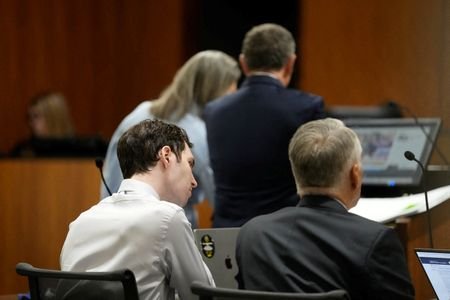 Defendant Tyler Robinson attends a hearing over fatal shooting of