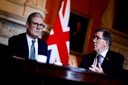FILE PHOTO: Britain's PM Keir Starmer with House of Lords