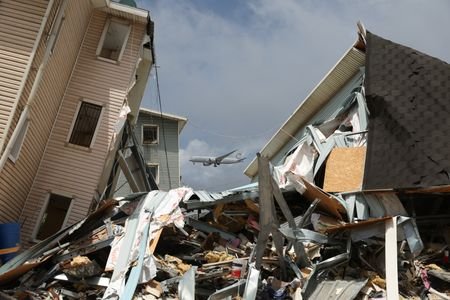 Aftermath of earthquakes, in La Guaira