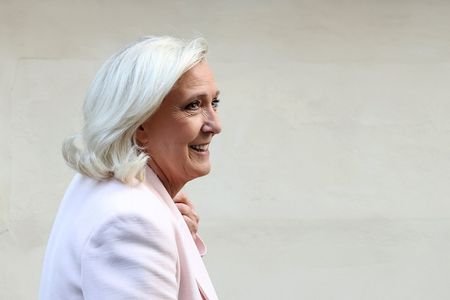 RN party meeting after the verdict in Marine Le Pen's