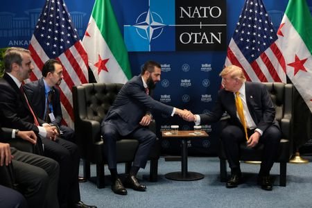 U.S. President Donald Trump attends the NATO summit in Ankara