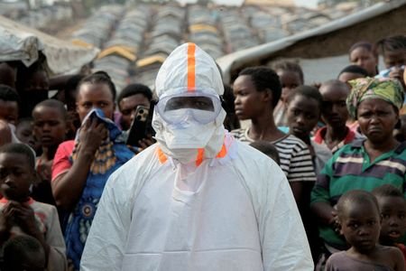 FILE PHOTO: At least 30 deaths at Congo camp show