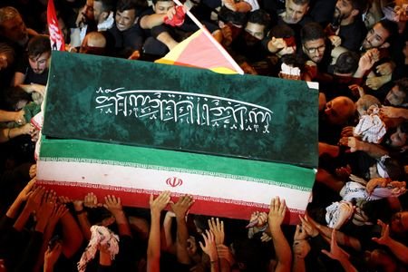 Funeral procession for Iran's late Supreme Leader Ayatollah Ali Khamenei