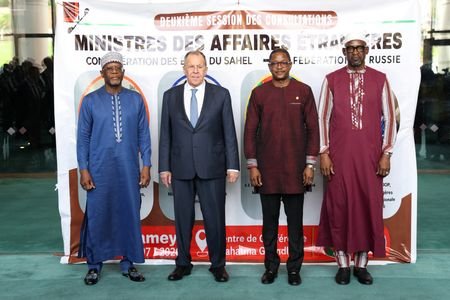 Russia's Foreign Minister Sergei Lavrov meets Alliance of Sahel States