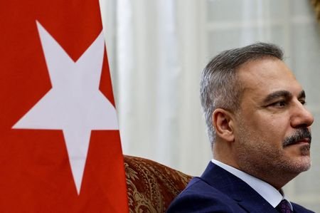 Egyptian Foreign Minister Badr Abdelatty holds a meeting to discuss