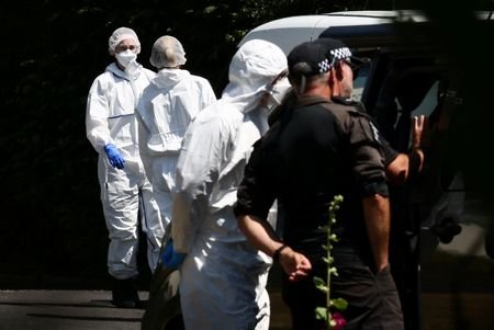 Police investigate the home of former government minister Ann Widdecombe,