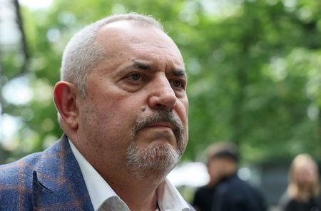 Supporters of Russian opposition politician Kruglov attend a court hearing