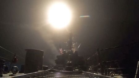 Explosions at an unknown location, during what U.S. Central Command