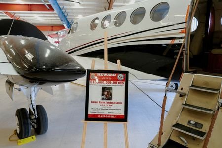 FILE PHOTO: Airplane used to bring cartel leaders to FBI