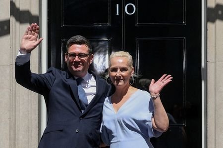 Outgoing British PM Keir Starmer steps down and Andy Burnham