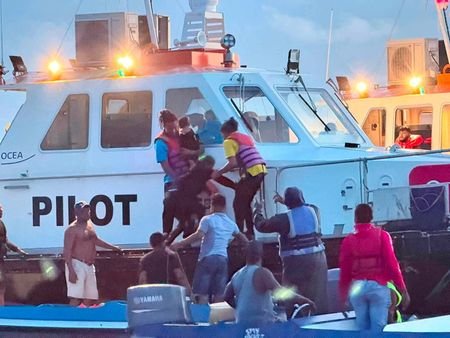 Rescue efforts progress after MV Barima, a ferry carrying people,