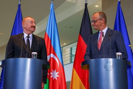 Azerbaijani President Ilham Aliyev visits Berlin