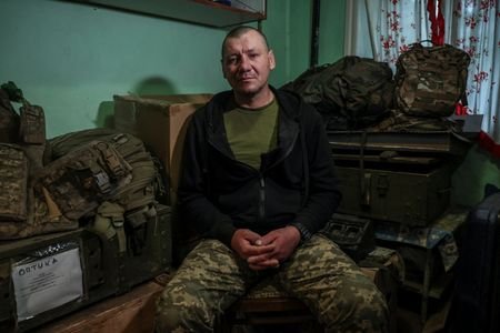 Ukrainian serviceman who spent almost a year ata frontline