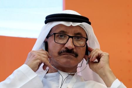 Chairman of DP World Sultan Ahmed bin Sulayem wears his