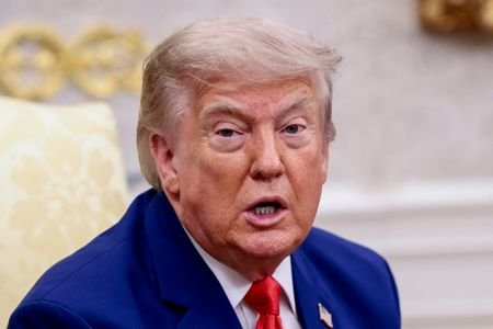 U.S.President Trump meets Lebanese President Aoun in Washington