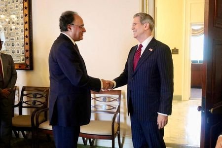 Pakistani Finance Minister Aurangzeb visits U.S.