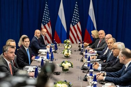 U.S. Secretary of State Marco Rubio meets with Russian Foreign