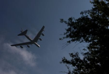 RAF Fairford airbase amid a ceasefire between the United States