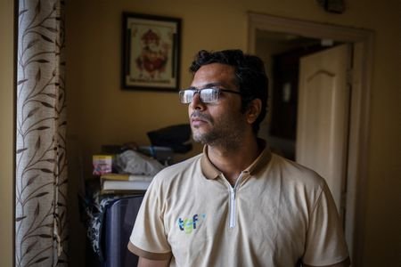 Dev Kotak, who got assaulted at the ongoing protest site