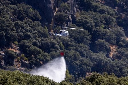 Wildfires in Spain's Fermoselle