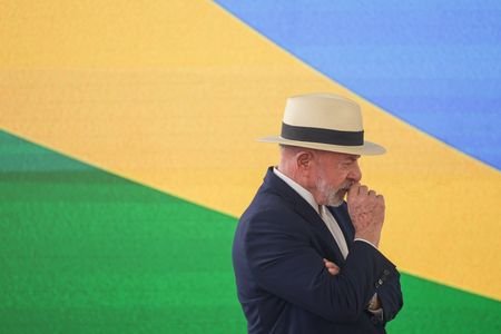 Brazil's President Luiz Inacio Lula da Silva attends a ceremony