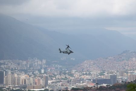 U.S. conducts military exercise, in Caracas