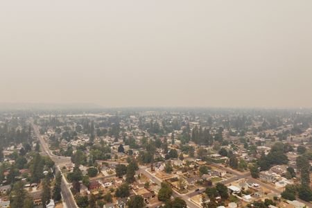 Wildfires burn in Washington state