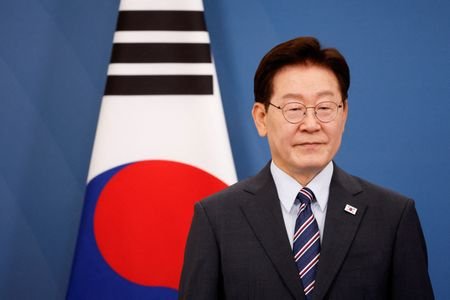 FILE PHOTO: South Korean President Lee Jae Myung visits Italy