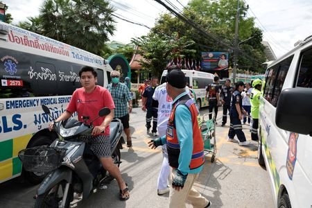 Shooting takes place at a school in Thailand, officials say