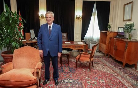 FILE PHOTO: Longtime chief of Lebanon's Central Bank Riad Salameh,