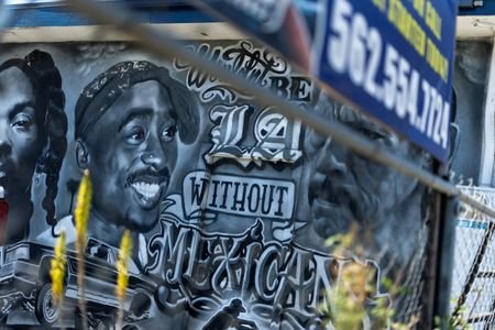 Tupac Shakur Mural