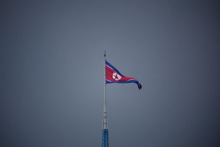 The truce village of Panmunjom inside the demilitarized zone (DMZ)