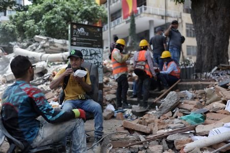 Aftermath of an earthquake, in Pereira