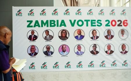 Zambia to vote in general election expected to favour Hichilema