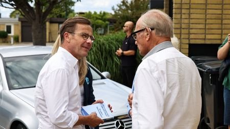 Campaign event for the upcoming election in Malmo