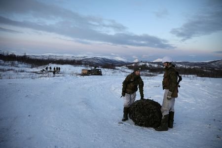 FILE PHOTO: Soldiers from the Combat Support Squadron of the