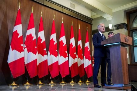 Canada’s Prime Minister Mark Carney suspends trade negotiations with the