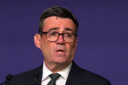 FILE PHOTO: British Prime Minister Andy Burnham