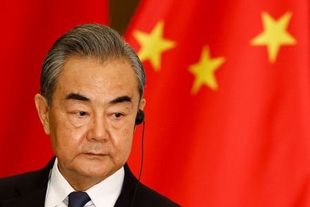 FILE PHOTO: Chinese foreign minister Wang Yi meets his Indonesian