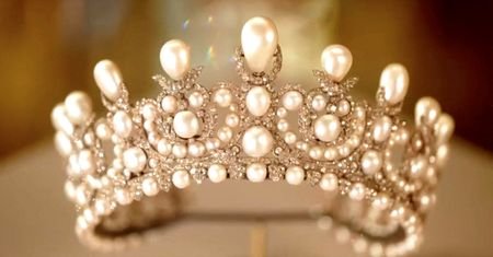 FILE PHOTO: A tiara worn by French Empress Eugenie, which