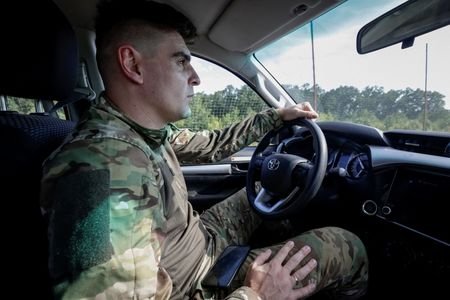 A Ukrainian commander, who rescued injured service members from UGV,