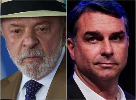 A combination image shows Brazil's President Luiz Inacio Lula da