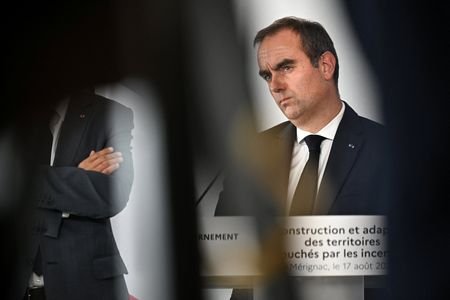 France's Prime Minister Sebastien Lecornu attends a meeting with officials