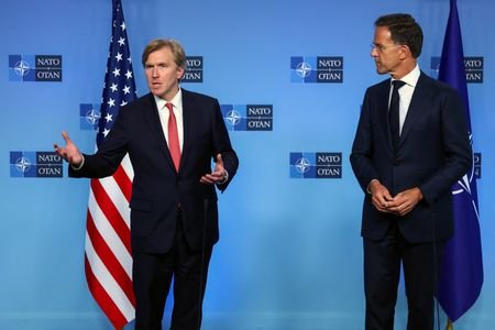 Pentagon policy chief Colby meets with NATO Secretary General Rutte
