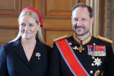 FILE PHOTO: Belgium's royal couple on state visit to Norway