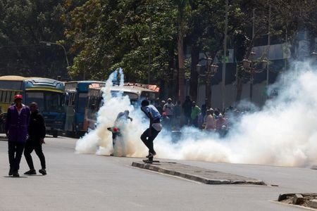 Protest over a new Kenya Revenue Authority (KRA) customs valuation