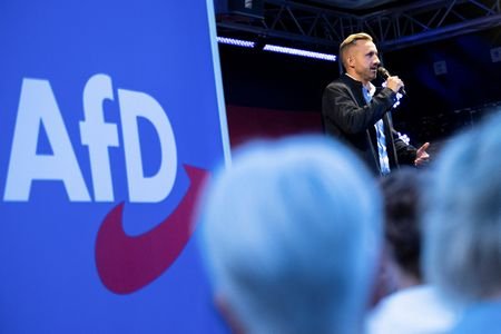 Ulrich Siegmund, top candidate of the far-right Alternative for Germany