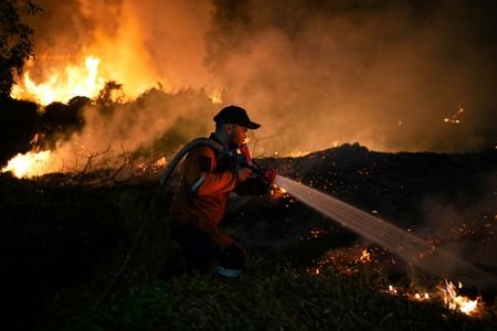 Wildfires in South Sumatra